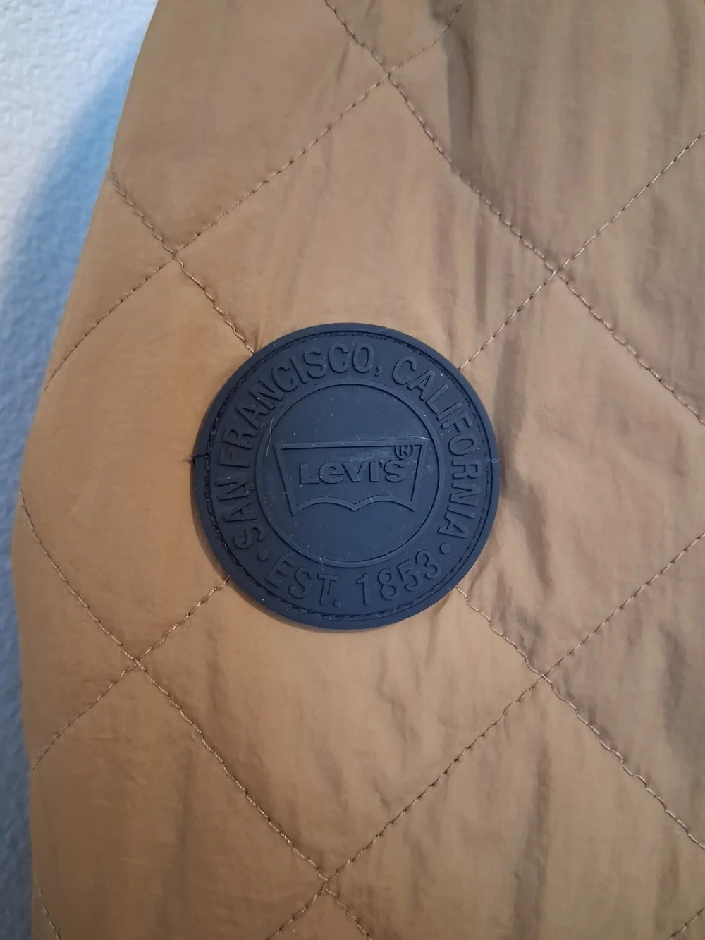 Levi's Men's Quilted Sherpa-Lined Brown Jacket - Picture 7 of 9